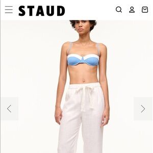 Staud Alize two piece matching set - linen